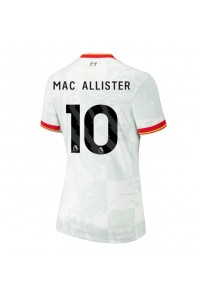 Liverpool Alexis Mac Allister #10 Voetbaltruitje 3e tenue Dames 2024-25 Korte Mouw